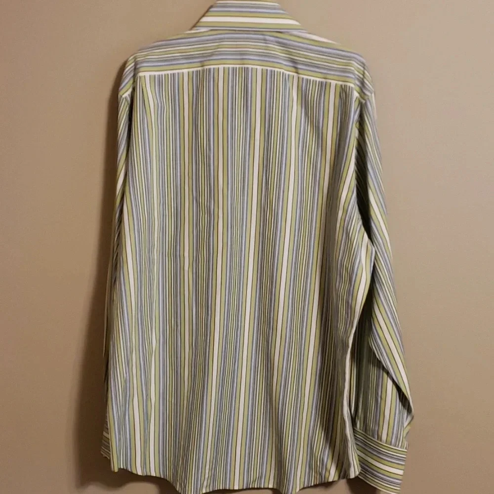 Long sleeve striped dress shirt banana republic